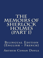 The Memoirs Of Sherlock Holmes: Bilingual Edition (English – French)