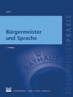 Bürgermeister und Sprache