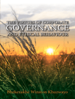 The Virtues Of Corporate Governance And Ethical Behaviour