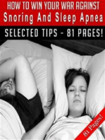 How To Win Your War Against Snoring And Sleep Apnea