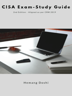 Cisa Exam Study Guide By Hemang Doshi Book Read Online