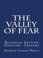The Valley Of Fear: Bilingual Edition (English – French)