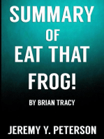 Book Summary: Eat that Frog – Brian Tracy (21 Great Ways to Stop Procrastinating and Get More Done in Less Time)