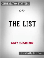The List: A Week-by-Week Reckoning of Trump’s First Year by Amy Siskind​​​​​​​ | Conversation Starters