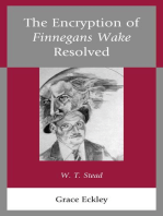 The Encryption of Finnegans Wake Resolved: W. T. Stead