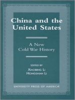 China and the United States: A New Cold War History