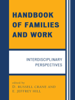 Handbook of Families and Work: Interdisciplinary Perspectives