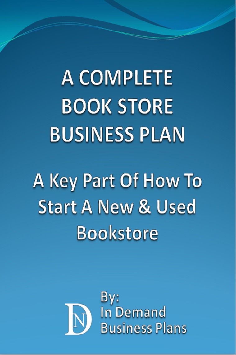 book shop business plan