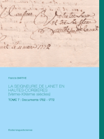 La seigneurie de Lanet en Hautes-Corbières (Vème-XIXème siècles)