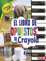 El libro de comparar tamaños de Crayola ® (The Crayola ® Comparing Sizes Book)