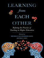 Learning from Each Other: Refining the Practice of Teaching in Higher Education