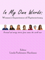 In My Own Words: Women's Experience Of Hysterectomy