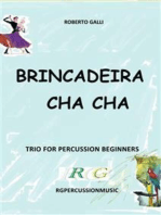 Brincadeira cha cha: Trio for percussion
