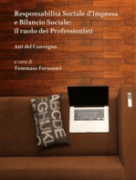 Responsabilità Sociale d’Impresa e Bilancio Sociale: Il ruolo dei Professionisti