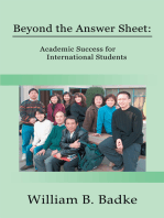 Beyond the Answer Sheet: Academic Success for <Br>International Students