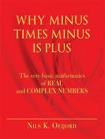 Why Minus Times Minus Is Plus