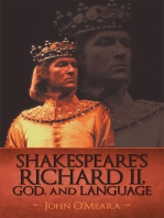 Shakespeare’S Richard Ii, God, and Language