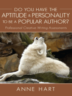 Do You Have the Aptitude & Personality to Be a Popular Author?: Professional Creative Writing Assessments