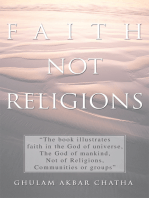 Faith Not Religions