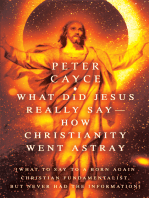 What Did Jesus Really Say-How Christianity Went Astray: [What to Say to a Born Again Christian Fundamentalist, but Never Had the Information]