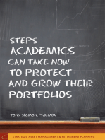 Steps Academics Can Take Now to Protect and Grow Their Portfolios