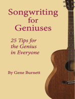Songwriting for Geniuses: 25 Tips for the Genius in Everyone