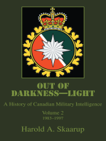 Out of Darkness-Light: A History of Canadian Military Intelligence