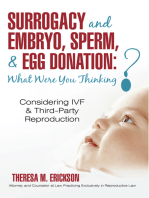 Surrogacy and Embryo, Sperm, & Egg Donation