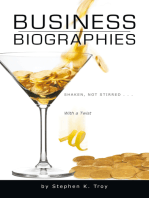 Business Biographies: Shaken, Not Stirred … with a Twist