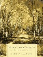 More Than Words: A Life Journey in Poems