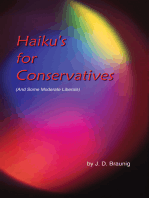Haiku's for Conservatives: (And Some Moderate Liberals)