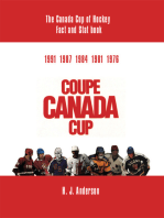 The Canada Cup of Hockey Fact and Stat Book