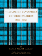The Scottish Covenanter Genealogical Index - (1630-1712): (1630-1712)