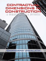 Contractual Dimensions in Construction: A Commentary in a Nutshell