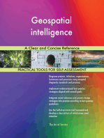 Geospatial intelligence A Clear and Concise Reference