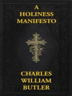 A Holiness Manifesto