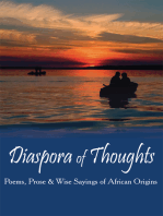 Diaspora of Thoughts: Poems, Prose & Wise Sayings of African Origins