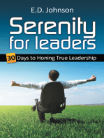 Serenity for Leaders: 30 Days to Honing True Leadership