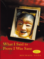 What I Said to Prove I Was Sane: A Poetry Collection