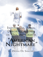 Impotencia, Rabia, Dolor Y Lágrimas De Una Inmigrante “American Nightmare”