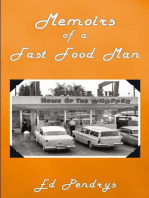 Memoirs of a Fast Food Man