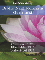 Biblie Nr.5 Română Germană: Cornilescu 1921 - Elberfelder 1905 - Lutherbibel 1545