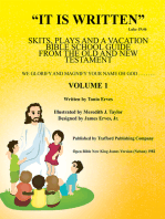 "It Is Written" Luke 19:46: Skits and Plays from the New Testament