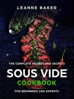 Sous Vide cookbook