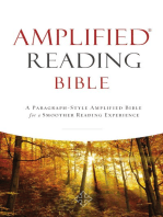 Amplified Reading Bible: A Paragraph-Style Amplified Bible for a Smoother Reading Experience