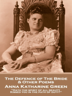 The Defence of the Bride & Other Poems: "Hath the spirit of all beauty Kissed you in the path of duty?"