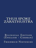 Thus Spake Zarathustra: Bilingual Edition (English –  German)