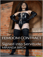 Femdom Contract: Signed into Servitude