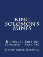 King Solomon's Mines: Bilingual Edition (English – Russian)