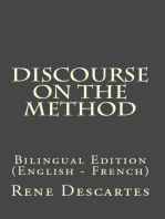 Discourse On The Method: Bilingual Edition (English – French)